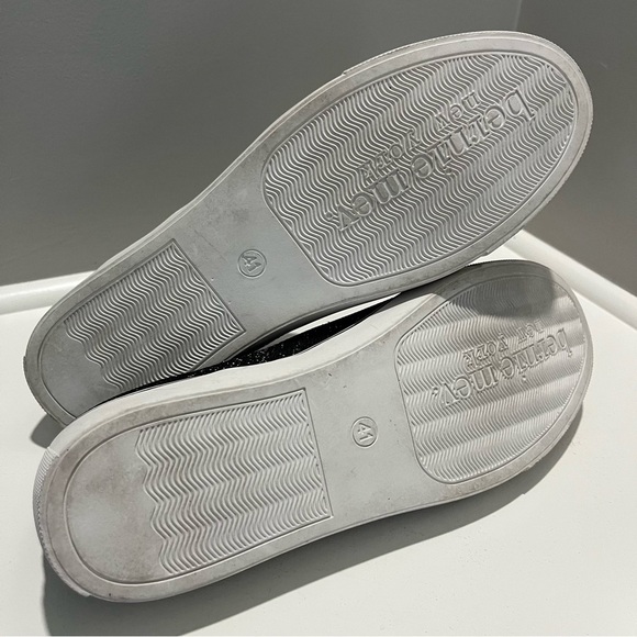 Bernie Mev Leviah Slip On Sneaker Black Silver Fabric - Picture 9 of 10